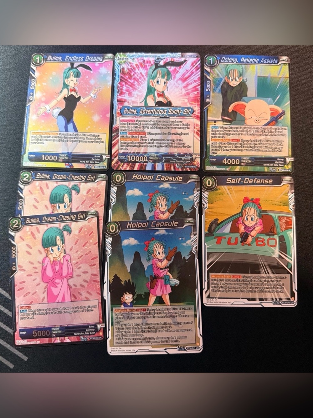 Dragon Ball Z three Glorious fighters Bulma set